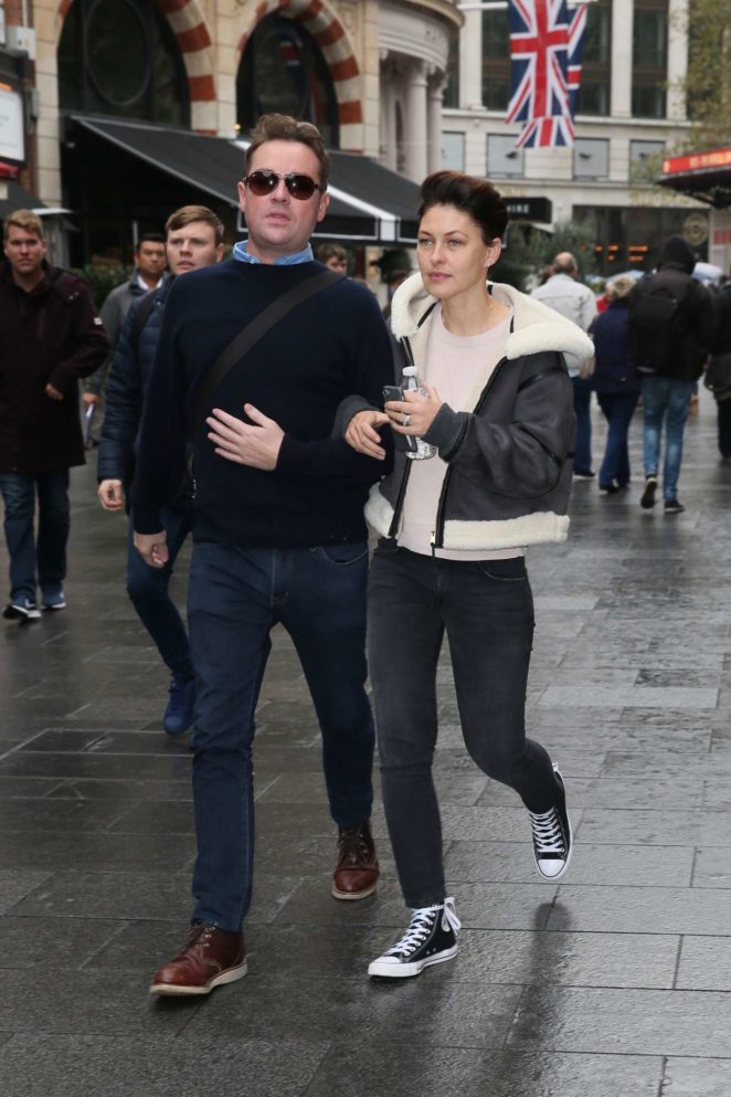 Emma Willis and Stephen Mulhern - Leaving Global production offices in London