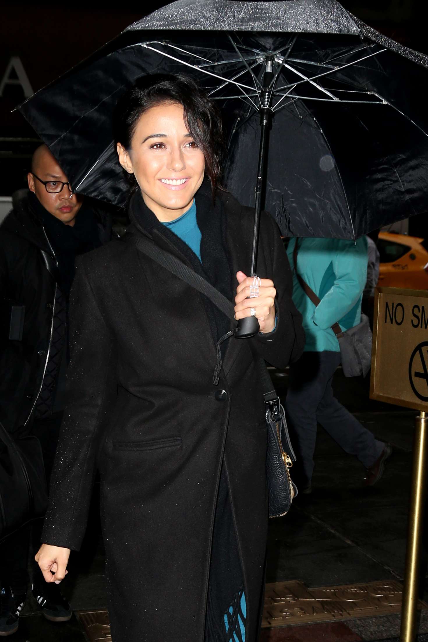 Emmanuelle Chriqui - Arriving at Today Show in New York City