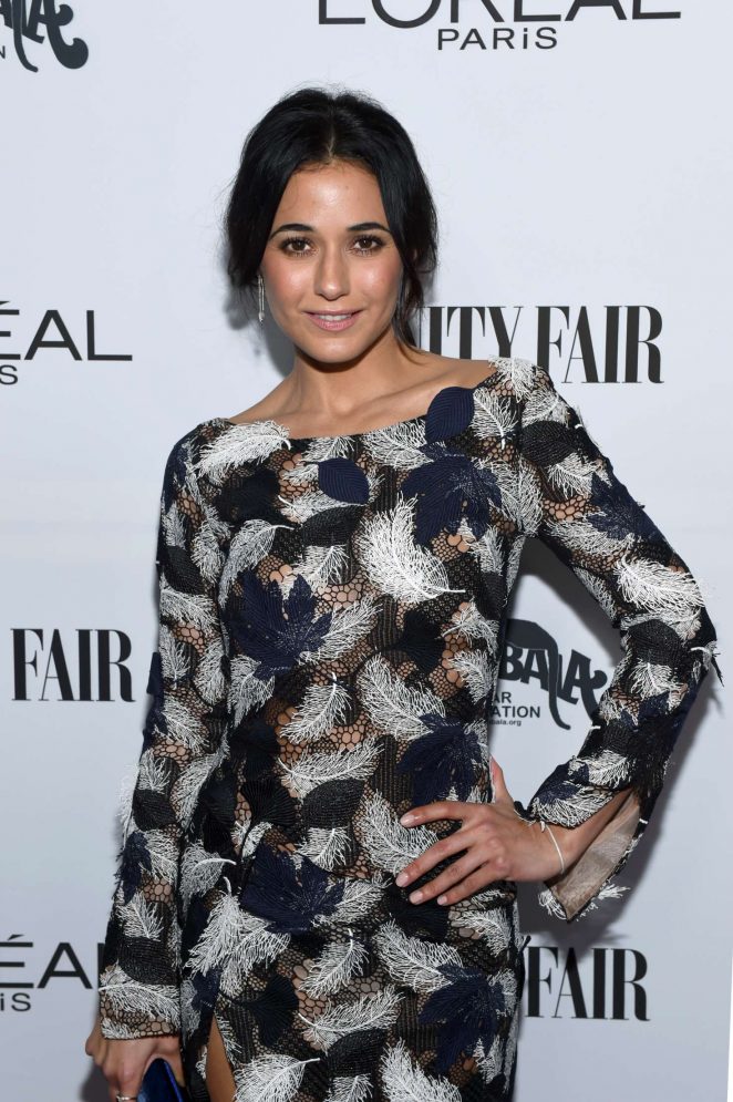 Emmanuelle Chriqui - Vanity Fair and L'Oreal Paris Toast to Young Hollywood in West Hollywood