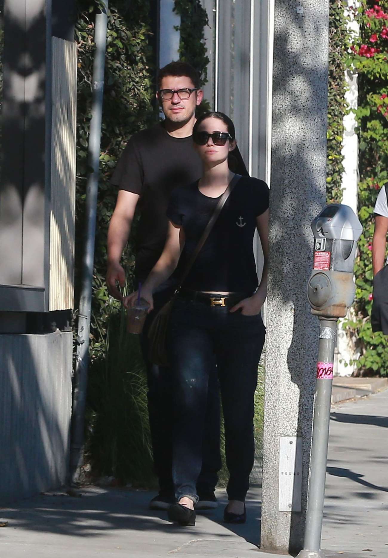 Emmy Rossum and Sam Esmail Out in Los Angeles | GotCeleb1300 x 1868