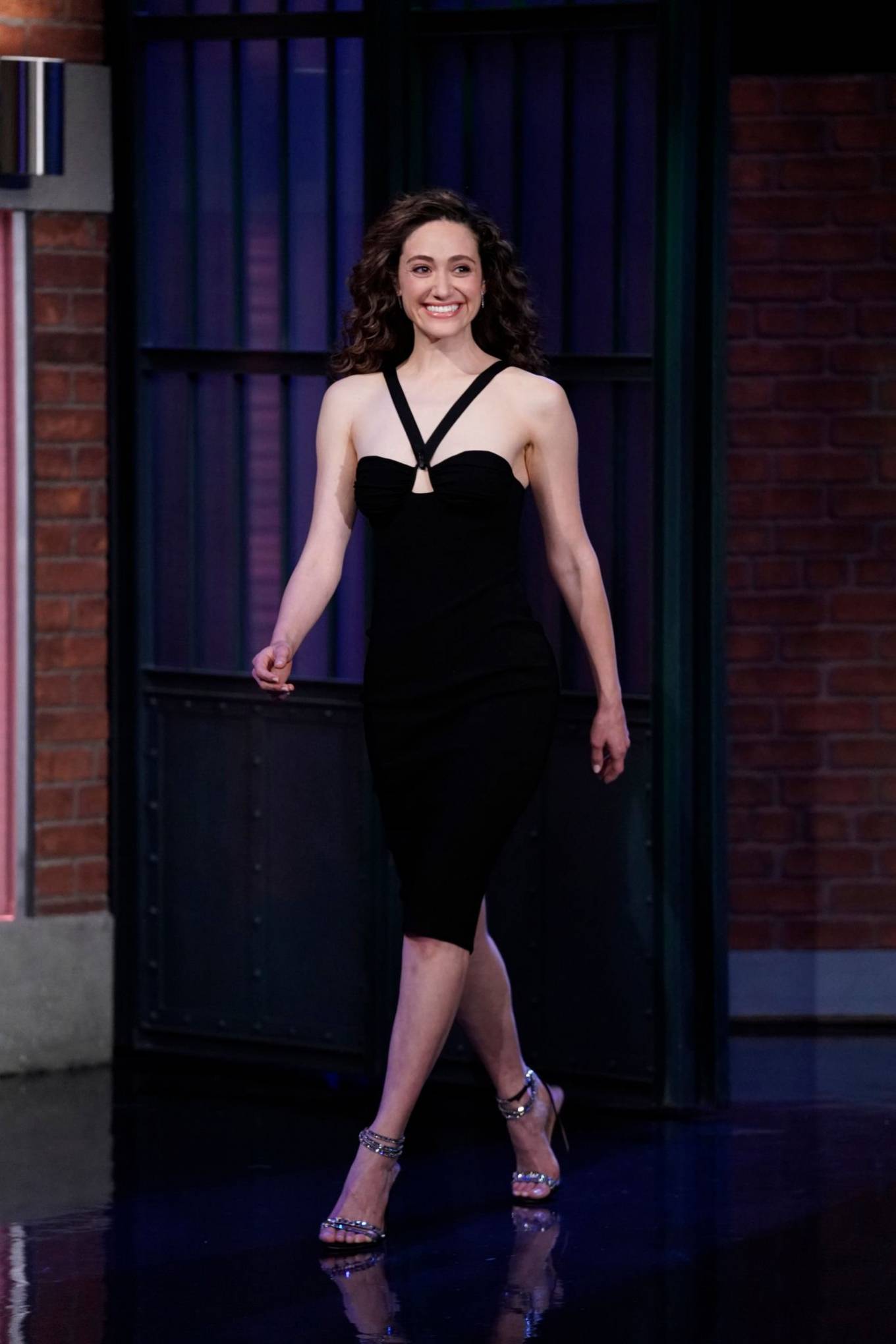 Emmy Rossum 2022 : Emmy Rossum – Late Night with Seth Meyers (Season 9 – Episode 1296), New York-05