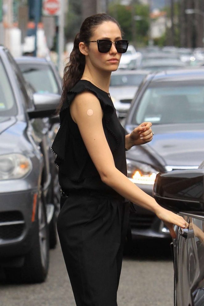 Emmy Rossum - Leaves Doctor's Office in Beverly Hills