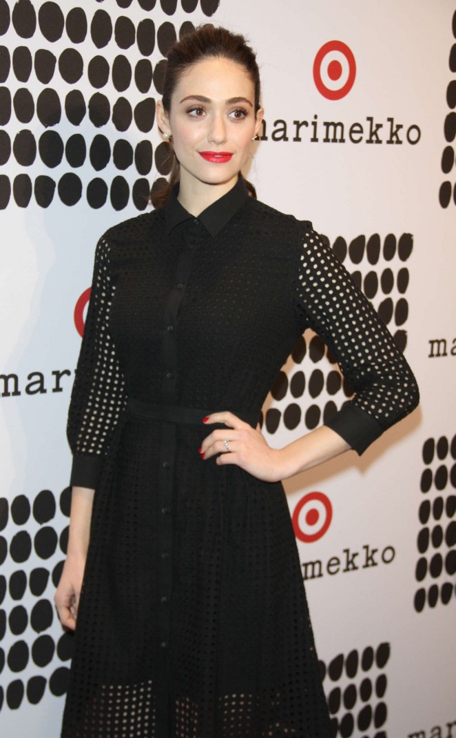 Emmy Rossum - Marimekko For Target Launch in New York
