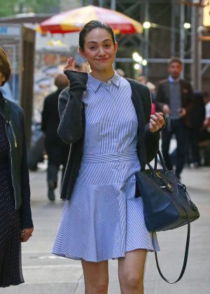 Emmy Rossum - Out in New York City