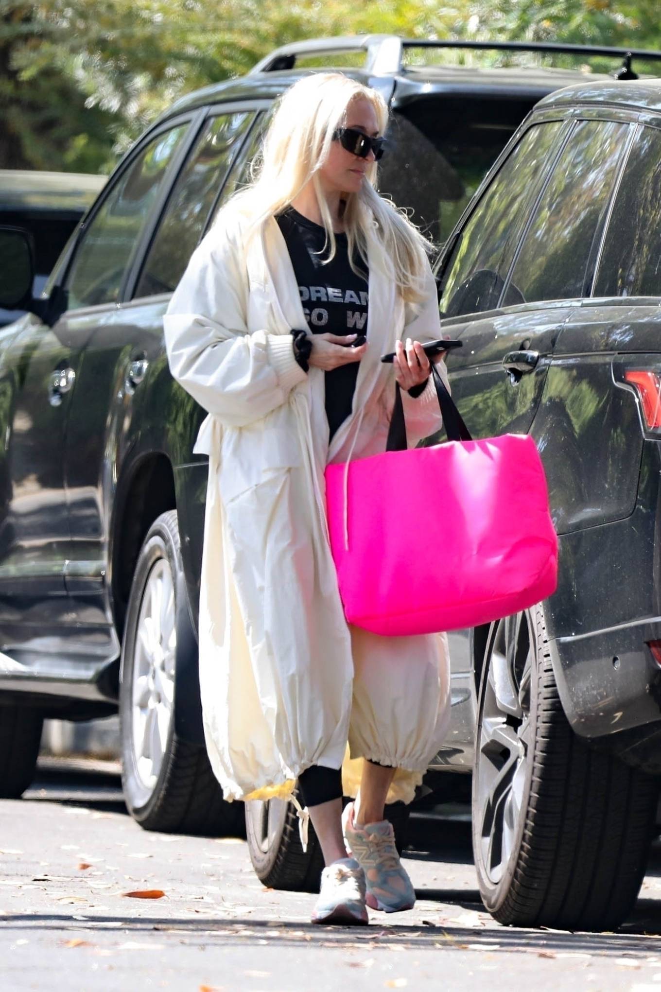 Erika Jayne - Arrives at a private gym for a workout in Los Angeles