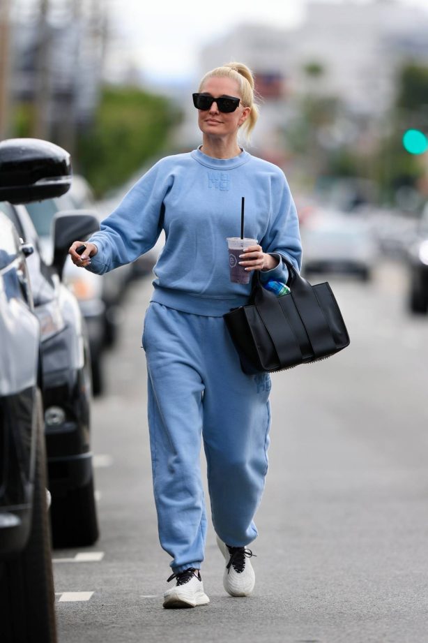 Erika Jayne - Leaving a spa after a morning pampering session in West Hollywood