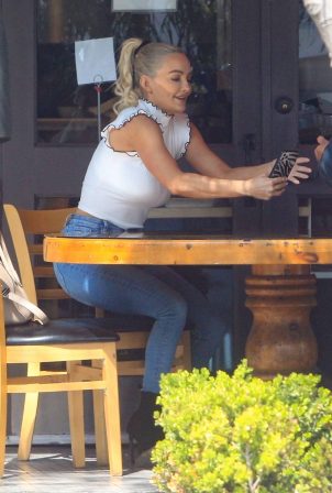 Erika Jayne - Lunch candids at Toast in West Hollywood
