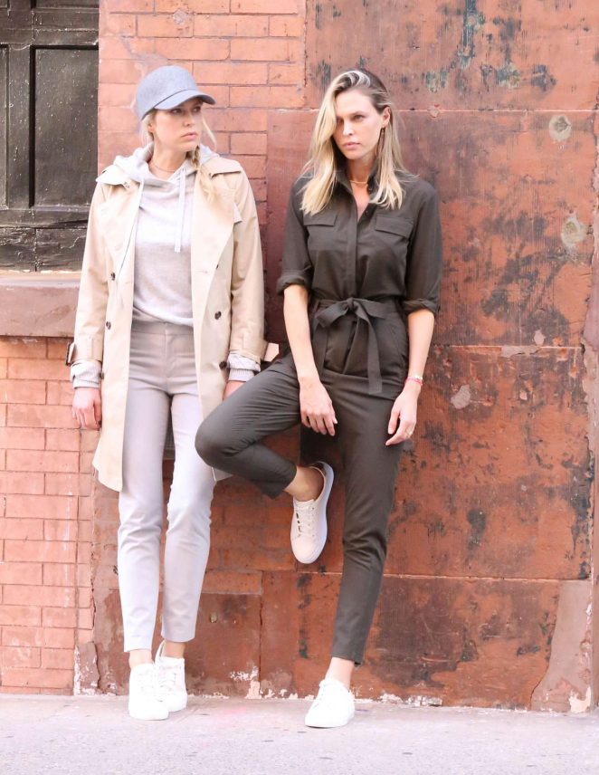 Erin and Sara Foster - Photoshoot in New York