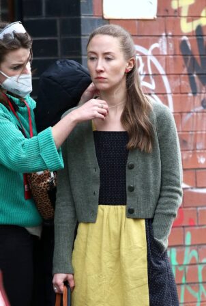 Erin Doherty - Seen at new BBC and Amazon Prime psychological drama Chloe set in Bristol