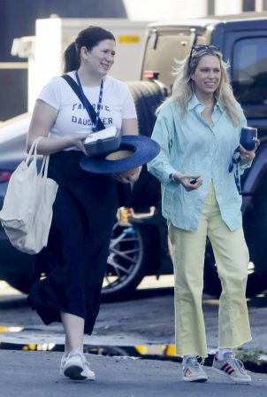 Erin Foster - Steps out in Los Angeles