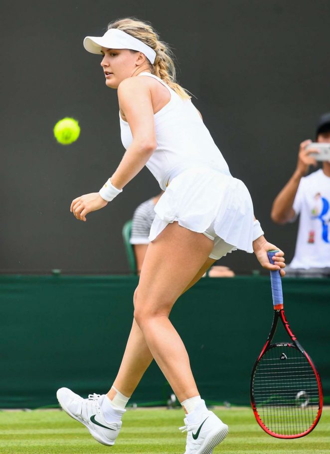 Eugenie Bouchard - 2018 Wimbledon Tennis Championships in London Day 4
