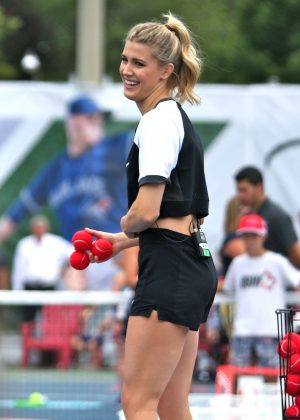 Eugenie Bouchard - Rogers Cup 60 Second Scramble Event in Toronto
