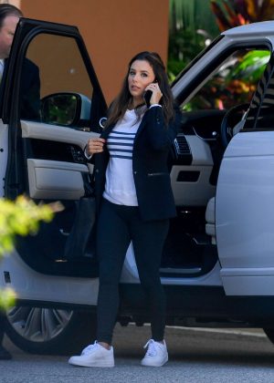 Eva Longoria - Arrives at a hotel in Beverly Hills