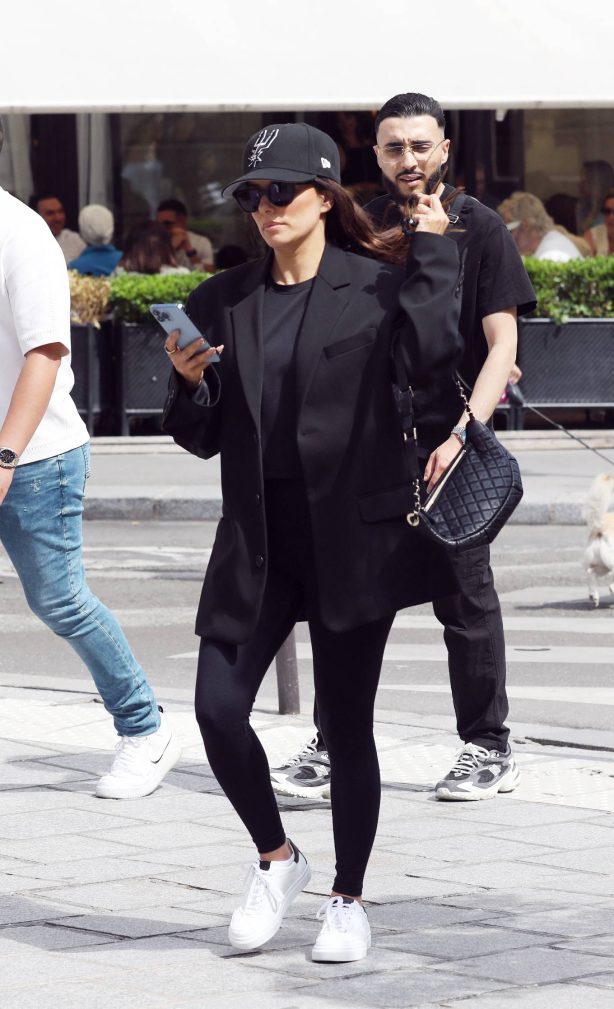 Eva Longoria - Pictured during Paris fashion week 2024