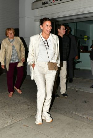 Eva Longoria - Seen with family at Mr Chow in Beverly Hills