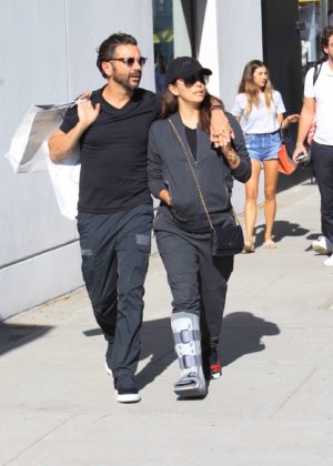 Eva Longoria with Jose Baston shopping in Beverly Hills