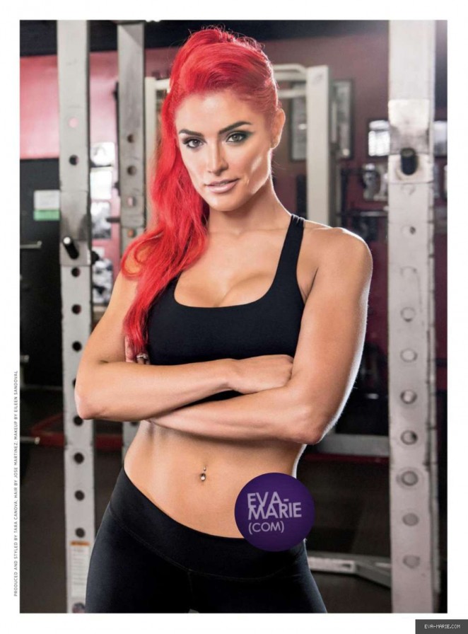 Eva Marie - Muscle & Fitness Hers' Magazine (January/February 2015)