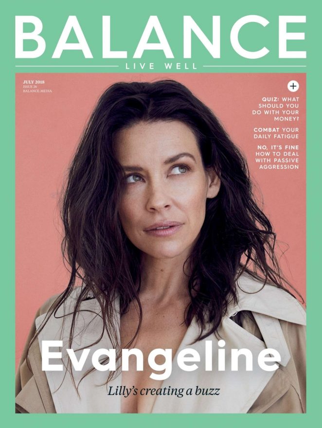 Evangeline Lilly - Balance Magazine (July 2018)
