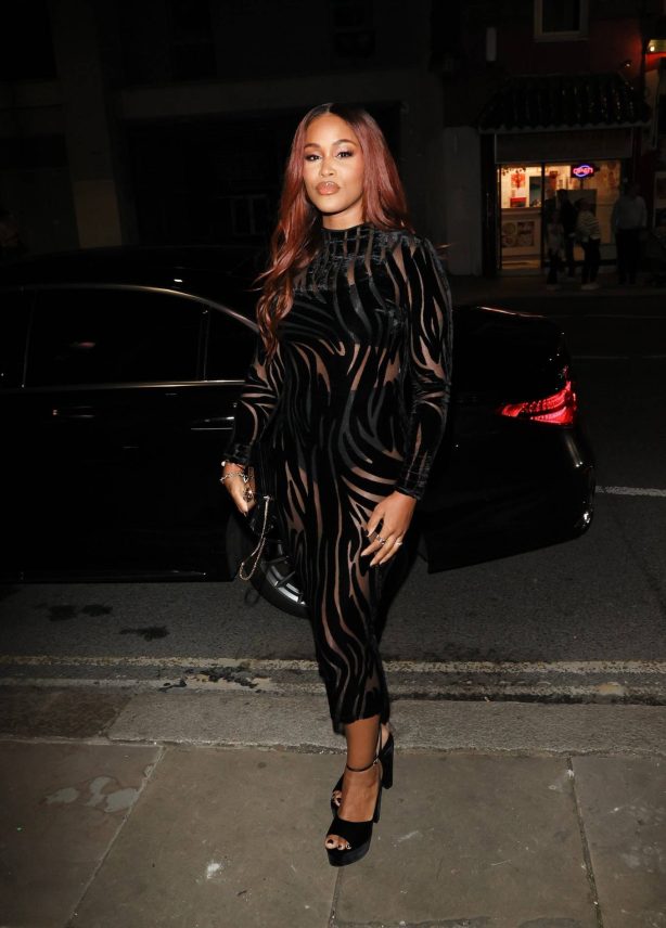 Eve - Arriving at the star studded Attitude Awards in London