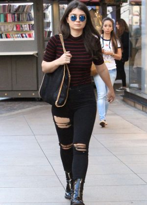 Eve Hewson in Ripped Jeans out in New York City
