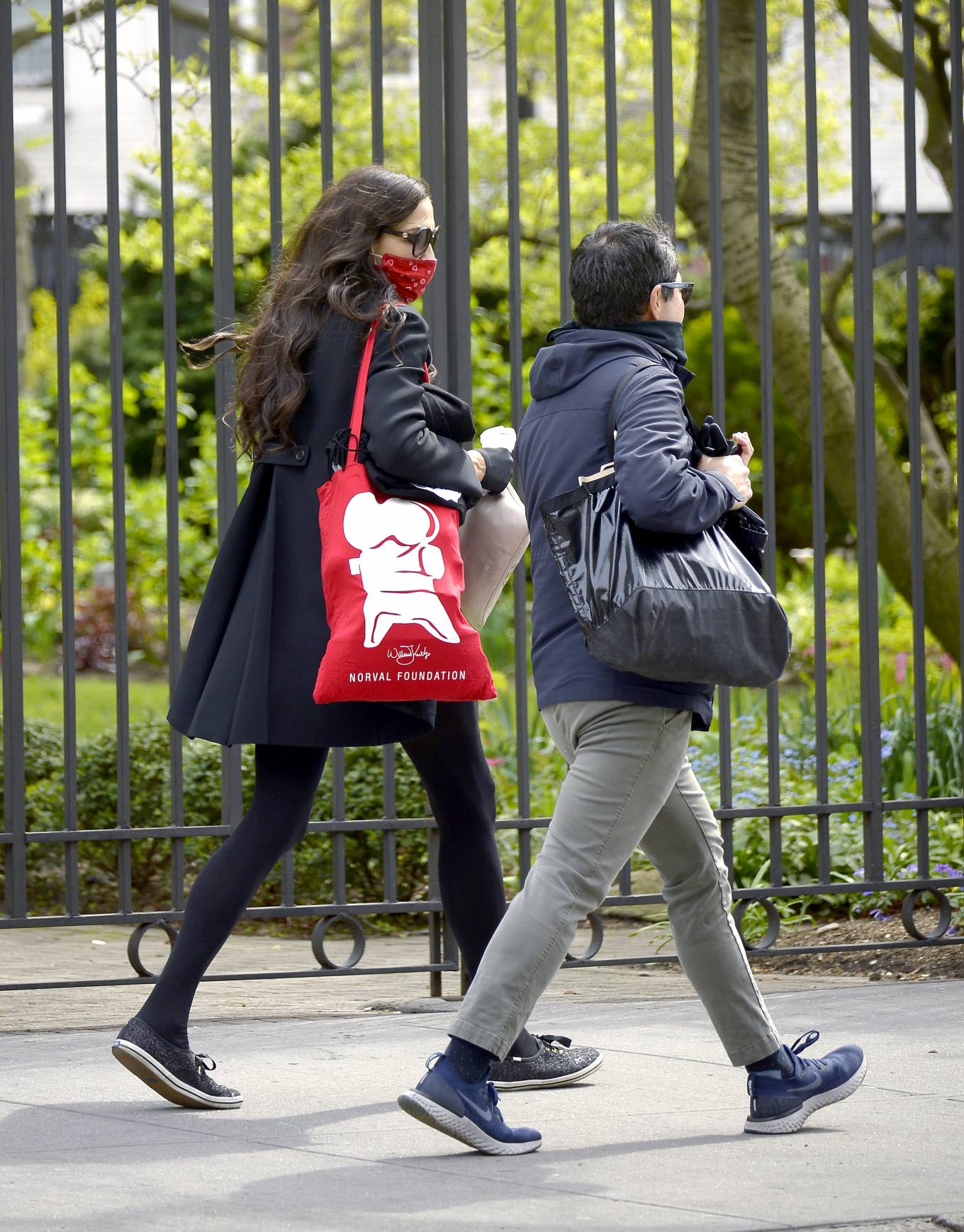 Famke Janssen â€“ Out on a Stroll in New York City