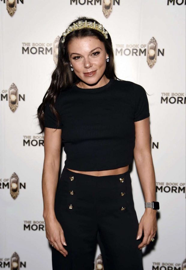 Faye Brookes - The Book of Mormon Press Night in Manchester