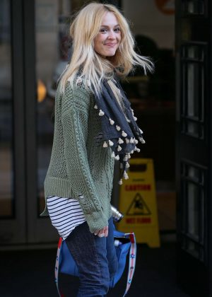 Fearne Cotton at BBC Radio Two studios in London