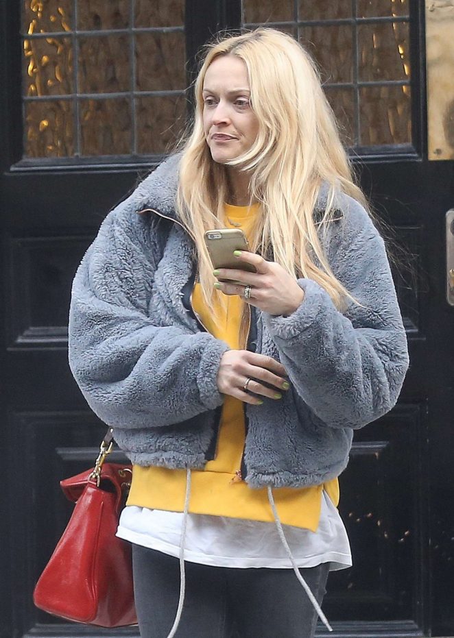 Fearne Cotton out in Central London