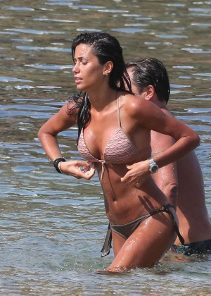 Federica Nargi in Bikini in Mykonos