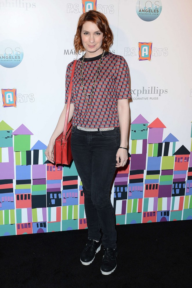 Felicia Day - PS ARTS Presents LA Modernism Opening Night Party in Culver City