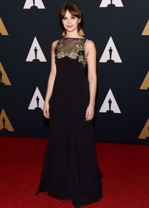 Felicity Jones - 2016 Governors Awards in Hollywood