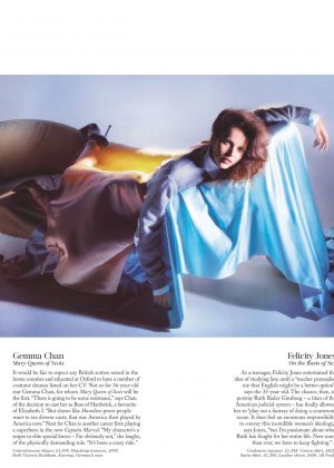 Felicity Jones - British Vogue Magazine (February 2019)