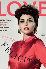 Felicity Jones - Love Magazine Cover (August 2019)