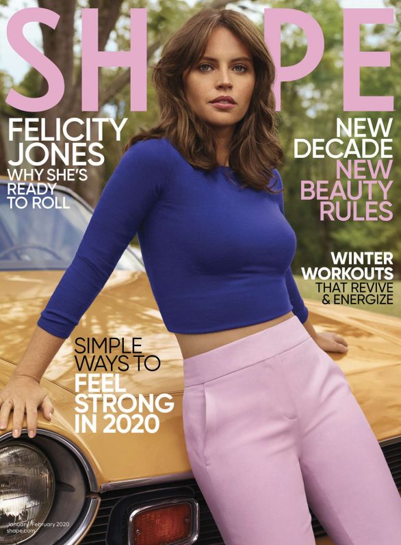 Felicity Jones - Shape US Magazine (January/February 2020)