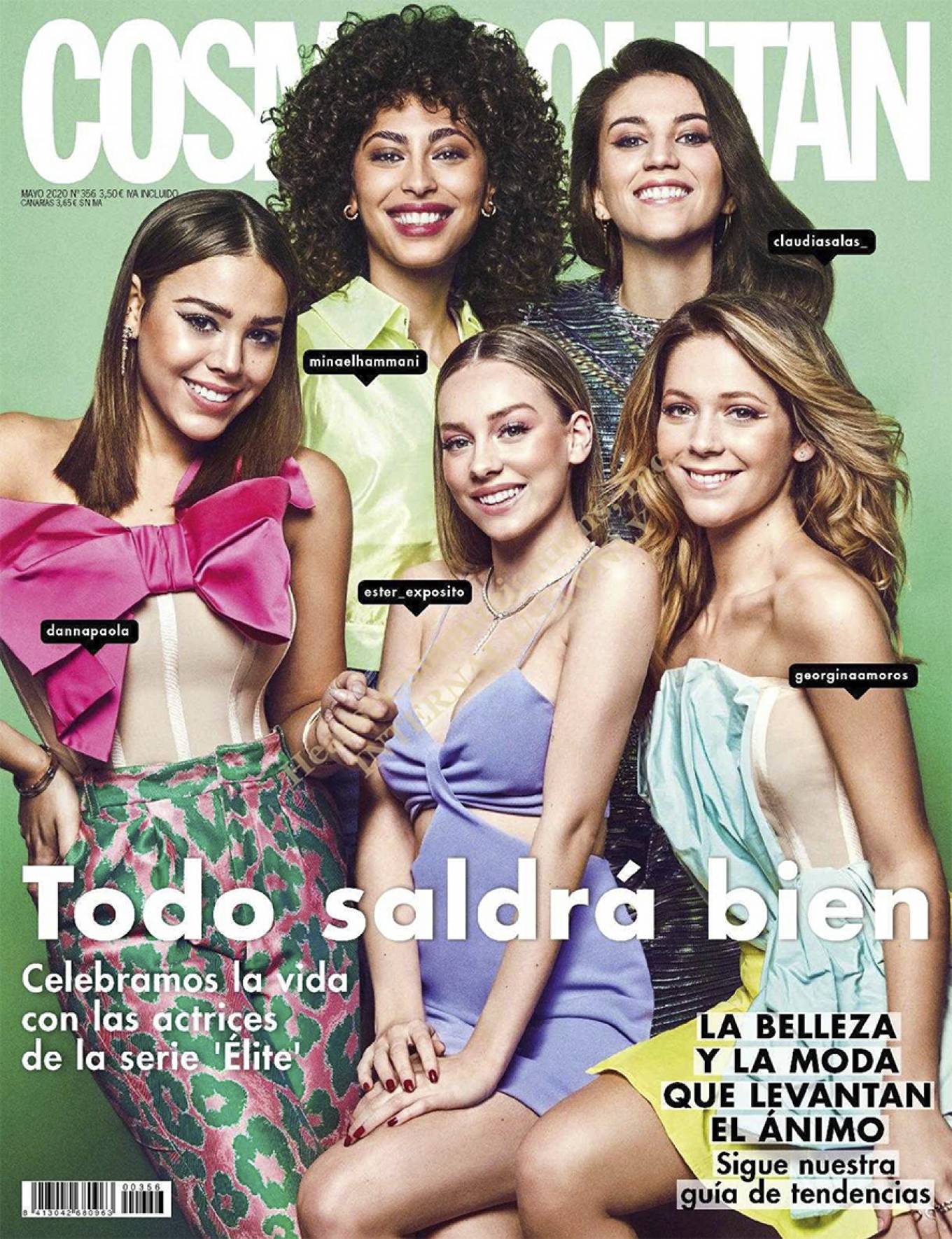 Female Elite Cast â€“ Cosmopolitan magazine (Espana May 2020)