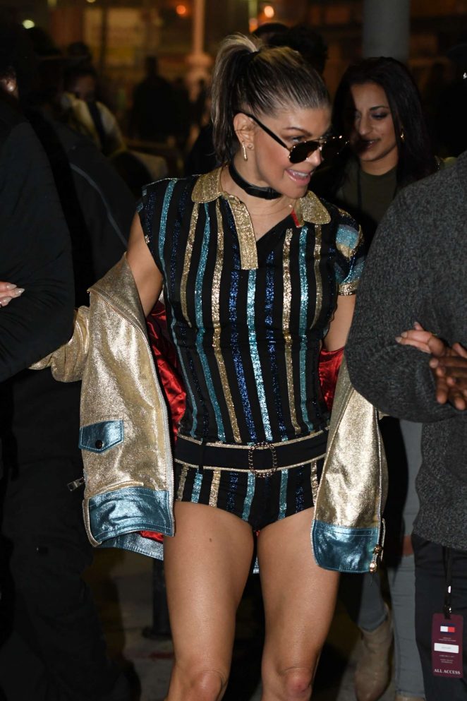 Fergie - Arrives at TommyLand Tommy Hilfiger Spring 2017 Fashion Show in Venice