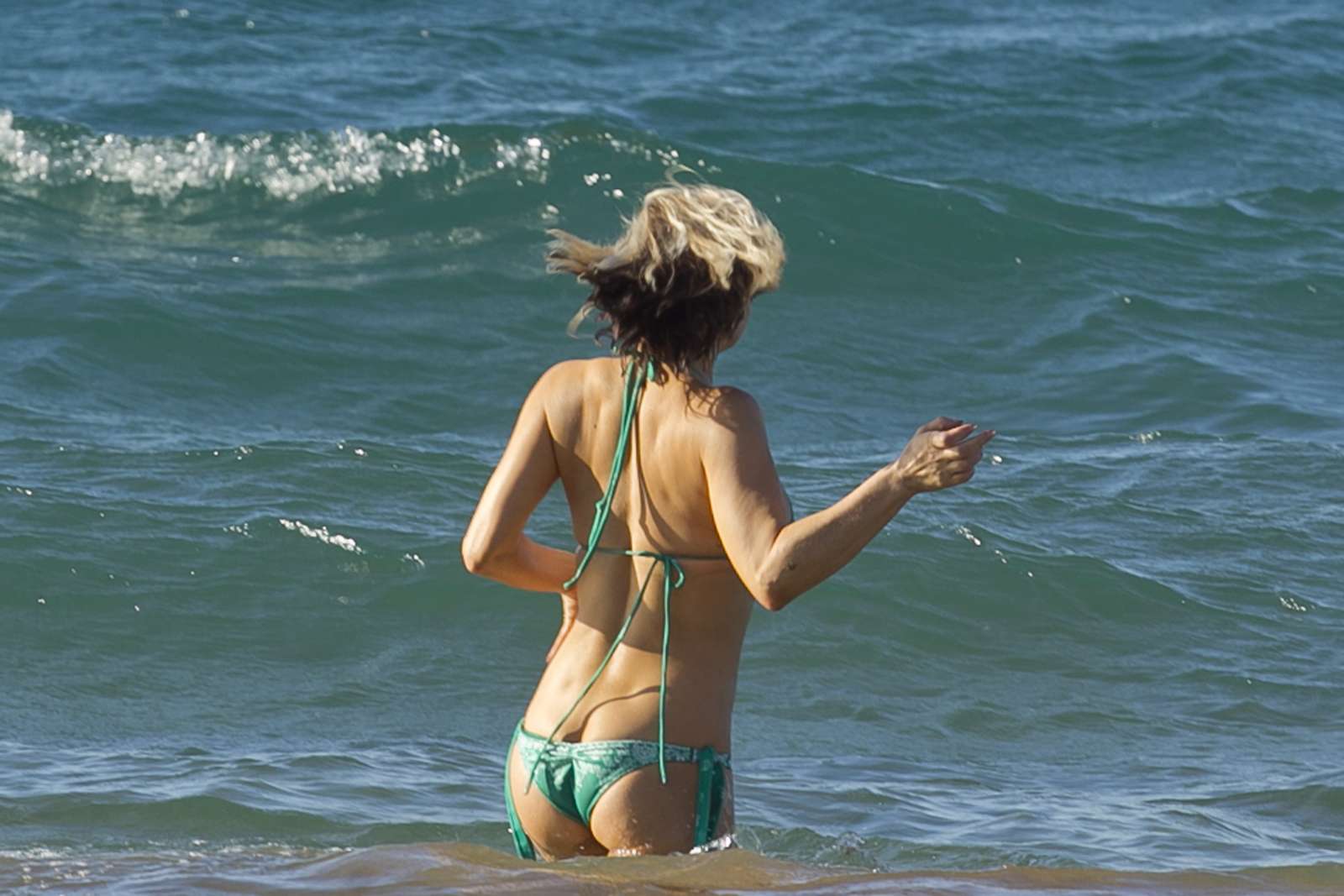 Fergie in Bikini on the beach in Maui. 