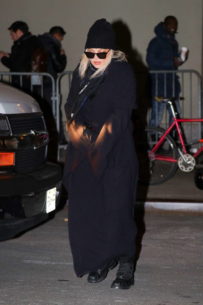 Fergie - Leaving the Beacon Theater in New York