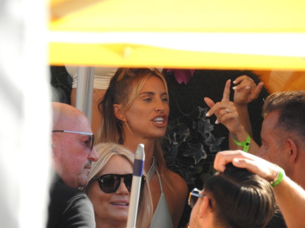 Ferne McCann and Danielle Armstrong  on vacation in Ibiza