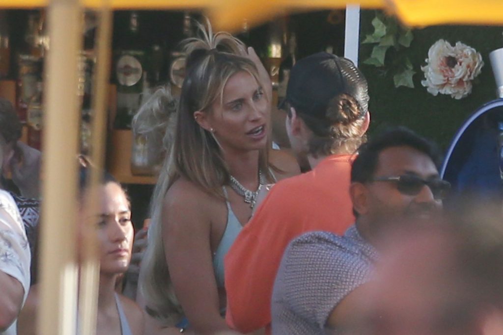 Ferne McCann and Danielle Armstrong  on vacation in Ibiza