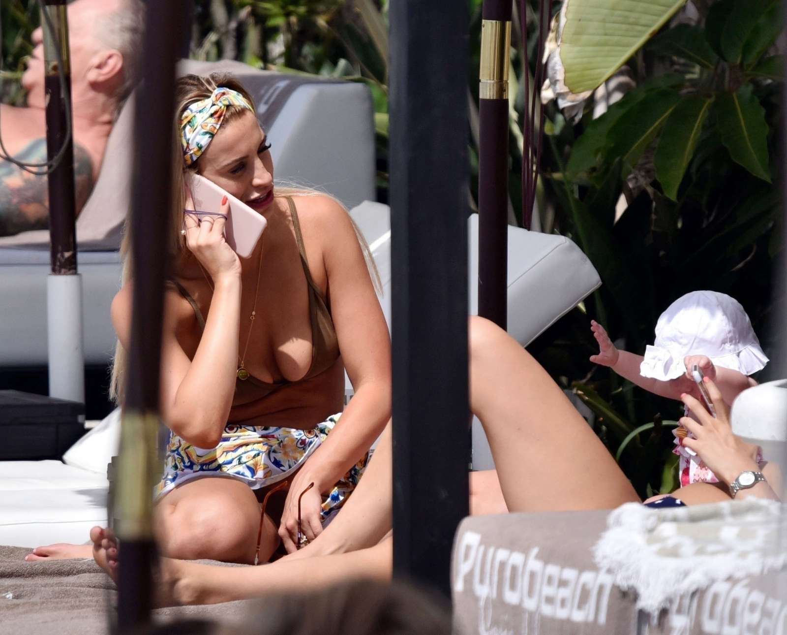 Ferne McCann in Bikini on holiday in Marbella. 