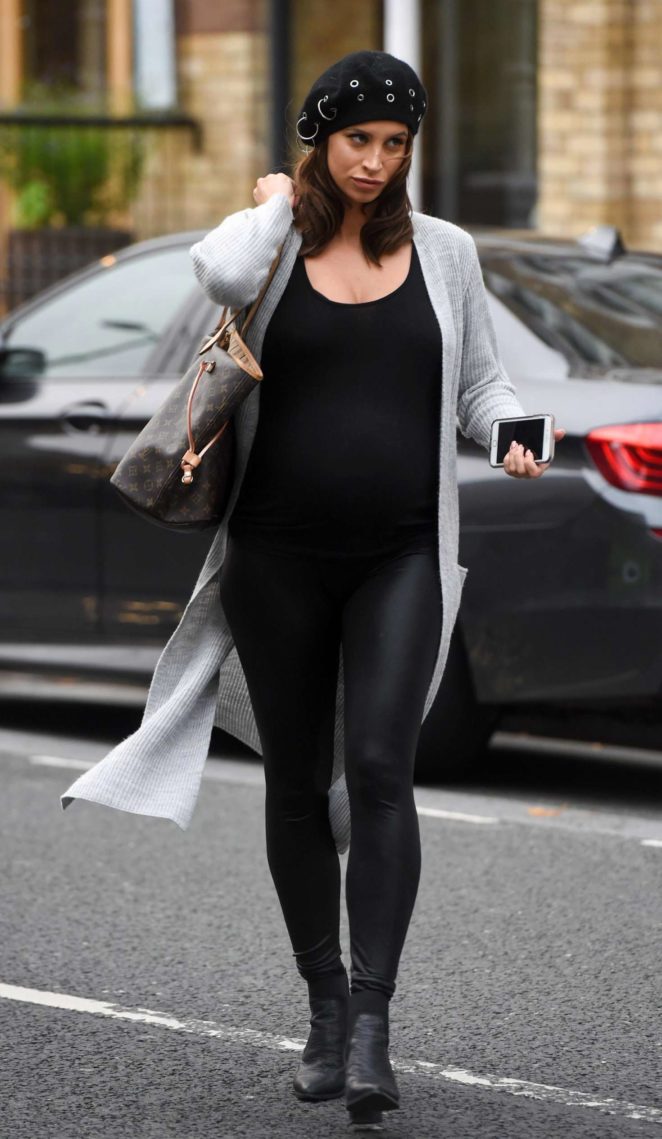 Ferne McCann - Returning to Film This Morning in Liverpool