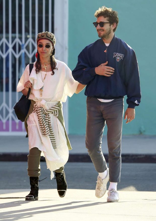 FKA Twigs and Shia LaBeouf - Shopping in Los Angeles