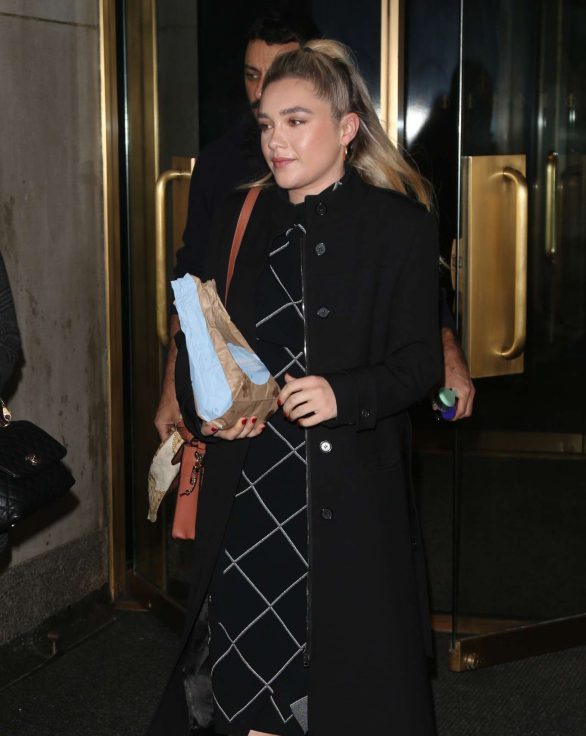 Florence Pugh - Leaving the Today Show in New York City