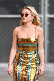 Florence Pugh - Outside Jimmy Kimmel Live in Los Angeles
