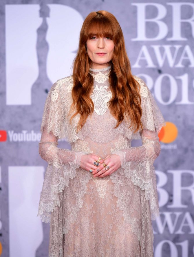 Florence Welch - 2019 BRIT Awards in London