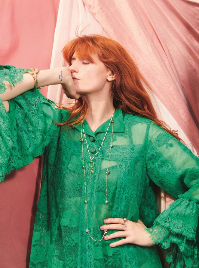 Florence Welch - Elle UK Magazine (November 2018)