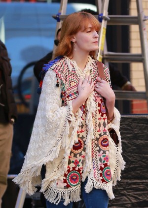 Florence Welch - Out and about in New York City