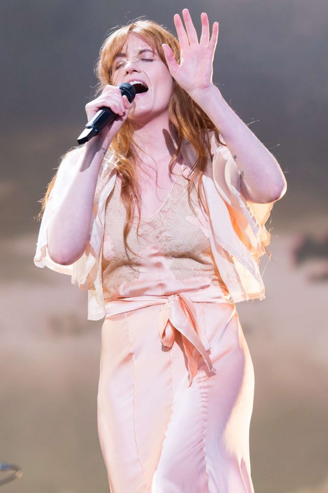 Florence Welch - Performs at BBC Radio 1's Biggest Weekend in Swansea