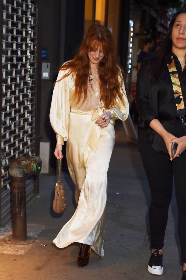 Florence Welch - Seen at Taylor Swift's star-studded Electric Lady studio party in NY